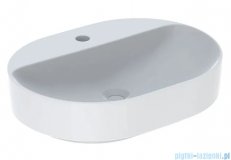 Geberit VariForm Umywalka owalna z półką, bez przelewu 60x45cm 500.778.01.2