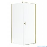 Radaway Nes Kdj I Gold kabina 100x75cm prawa złoty połysk 10022100-09-01R/10039075-01-01