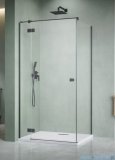 Radaway Essenza Kdj Brushed GunMetal kabina 110x75cm lewa szczotkowany grafit 1385041-92-01L/1384049-01-01