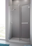 Radaway Carena DWJ Drzwi prysznicowe 100 prawe szkło przejrzyste + brodzik Delos C 34322-01-01NR