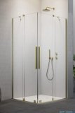 Radaway Furo Brushed Gold KDD kabina 110x100cm  szczotkowane złoto 10105110-99-01L/10105100-99-01R