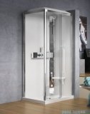 Novellini Glax 3 standard kabina prysznicowa 120x80 prawa srebrny GL32P129DT-1B