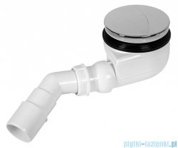 Radaway Turboflow Syfon z odpływem Ǿ 90 chrom 023-TB90P