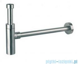 McAlpine Syfon umywalkowy rurowy stal szczotkowana CA32EU-SN