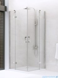 New Trendy New Renoma kabina kwadratowa 80x80x195 cm przejrzyste D-0103A/D-0107A