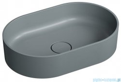 Omnires Ovo M+ umywalka nablatowa 55x36 cm ash grey OVOUNAG