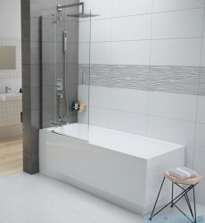 Sanplast Free Line II  PW2/FREEII Parawan nawannowy 90x150 cm przejrzyste 600-261-0540-42-401