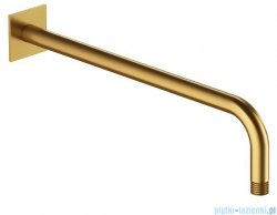 Omnires ramię ścienne deszczownicy L=400mm złoto szczotkowane RA01C/KGLB
