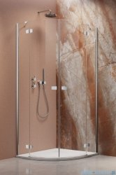 Radaway Fuenta Pdd kabina 100x80cm chrom połysk szkło przejrzyste 1384003-01-01L/1384002-01-01R
