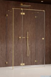 Radaway Essenza Pro Brushed Gold Kdj+S kabina 75x110x75cm lewa szczotkowane złoto 10097311-99-01L/10098075-01-01/10098075-01-01