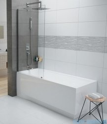 Sanplast Free Line II PW1/FREEII parawan nawannowy 70x150 cm przejrzyste 600-261-0500-42-401