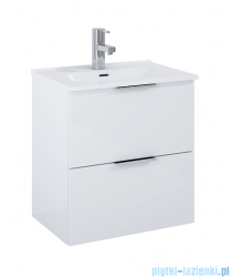 Elita Street Plus Set szafka z umywalką komplet 51x55x36cm biały połysk 166283