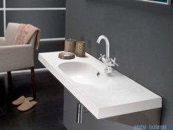 Bathco umywalka blatowa dolomitowa Ice 60x35 cm 0516