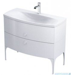Oristo Louis szafka z umywalką 101x55x47 biały OR50-SD2S-102-1/UME-LU-102-92