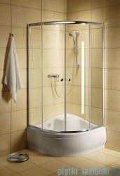 Radaway Classic A Kabina prysznicowa półokrągła z drzwiami przesuwnymi 80x80x170 szkło satinato 30011-01-02