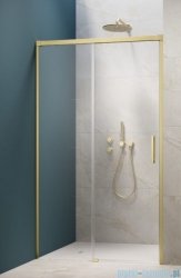 Radaway Idea 6 DWJ Brushed Light Gold drzwi wnękowe 140cm lewe szczotkowane jasne złoto 387018-98-01L