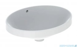 Geberit VariForm Umywalka owalna wpuszczana w blat 50x40cm KeraTect 500.708.00.2