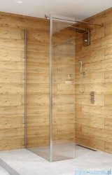Clusi Ares kabina Walk-in z ścianką boczną 140x200 cm przejrzyste 3329ARE140