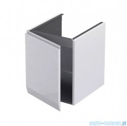 Oristo Brylant szafka niska lewa 40x50x45cm Biały połysk OR36-SN1D-40-1-L