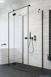 Radaway Essenza Black Kdj+S kabina 70x80x70cm lewa szkło przejrzyste 1384048-01-01/1385021-54-01L/1384048-01-01