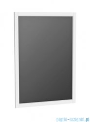 Oristo Montebianco lustro w ramie 60x80cm biały mat OR47-L-RAOO-60-2