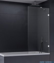 New Trendy Eventa Parawan nawannowy 90x150 cm z wspornikiem skośnym przejrzyste EXK-6997