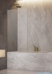 Radaway Modo New Gold Pnj parawan nawannowy 60cm L/P złoty połysk/szkło przejrzyste 10006060-09-01
