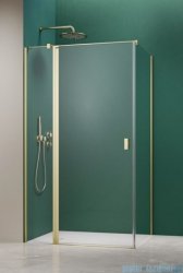 Radaway Nes 6 Kdj II Brushed Light Gold kabina 80x70cm lewa szczotkowane jasne złoto 10032080-98-01L/10039070-01-01