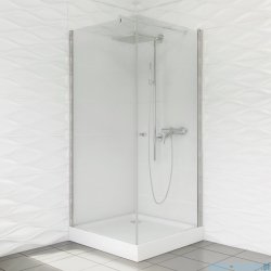 Duso kabina prysznicowa kwadratowa 80x80x195cm przejrzyste DS501T