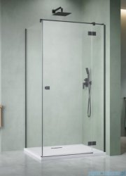 Radaway Essenza Kdj Brushed GunMetal kabina 110x100cm prawa szczotkowany grafit 1385041-92-01R/1384052-01-01