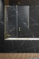 Radaway Furo Brushed Gold SL PND II parawan nawannowy 120cm lewy szczotkowane złoto 10309638-99-01L/10112594-01-01