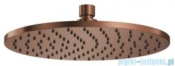 Omnires SlimLine deszczownica mosiężna ø 25cm miedź szczotkowana WG125CCPB