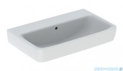 Geberit Selnova Compact Umywalka bez otworu na baterię, z przelewem 65x40cm 501.892.00.7