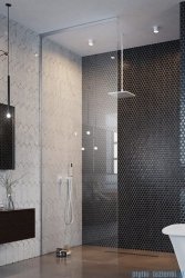 Radaway Modo XL kabina Walk-in 100-160×250-300 szkło przejrzyste 10mm 389409-01-01