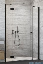 Radaway Essenza New Black DWJS drzwi wnękowe 130cm lewe szkło przejrzyste 385032-54-01L/384090-54-01