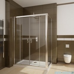 Radaway Premium Plus DWD+S kabina prysznicowa 160x100cm szkło brązowe 33363-01-08N/33423-01-08N