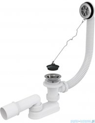 Alcaplast Basic syfon wannowy z korkiem gumowym chrom A501