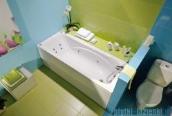Poolspa Wanna prostokątna KLIO 130x70 + nogi PWPAX10ZN00000