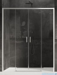 New Trendy Prime drzwi wnękowe podwójne 130x200 cm przejrzysta D-0356A