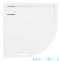 Schedpol Omega brodzik półokrągły z klapką odpływu 90x90x5,5cm R55 3.0455