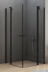 New Trendy New Soleo Black 90x90x195 cm kabina kwadratowa przejrzyste K-0553