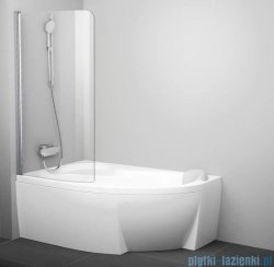 Ravak Rosa Chrome CVSK1 parawan nawannowy 160/170 lewy biały transparent 7QLS0100Y1