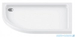 New Trendy Maxima Ultra brodzik asymetryczny posadzkowy prawy 100x80x6cm B-0335/P