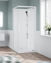 Novellini Glax 1 2.0 kabina standard 80x80 prawa biała G21GF89DM-1UU