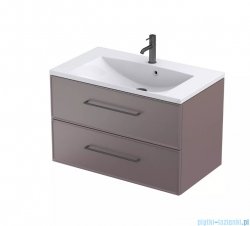 Oristo Lagom szafka podumywalkowa wisząca 80x50x45 Mokka Mat OR53-SD2S-80-21
