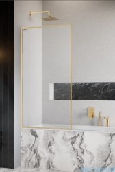 Radaway Modo F SL Gold PNJ II parawan nawannowy 80cm lewy złoty połysk/przejrzyste 10406080-09-01L