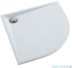 Schedpol Schedline Libra White Stone brodzik półokrągły 90x90x3cm 3SP.L1O-9090/B/ST