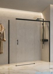 Novellini Kali PH+FH kabina 145x70 profile czarne KALIPH141-1H/KALIFH68-1H