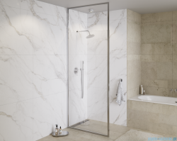 Besco Icon Chrom kabina walk-in 120x200cm przejrzyste ICH-120-200C