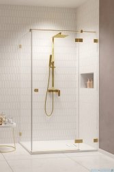 Radaway Essenza Pro Brushed Gold Kdj kabina 80x70cm prawa szczotkowane złoto 10097080-99-01R/10098070-01-01